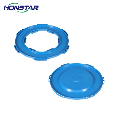 Factory Hot ABS Plastic End Cap Blue 6-Ear Quick Removal Filter Chuck Cap