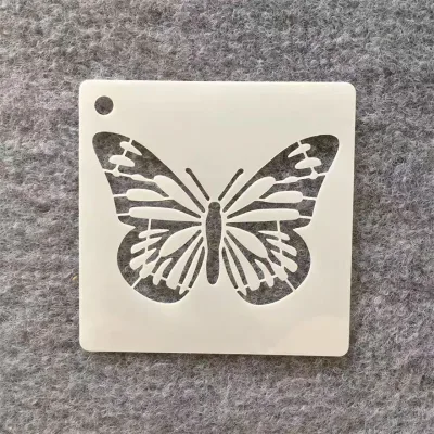 Precision Cut Decorative Flexible DIY Crafts Butterfly Pattern Painting Stencils for Children Fun Time Bulk Order