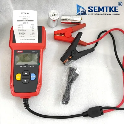 UT675A/UT673A Automotive Battery Tester 12V/24V Electric Vehicle Battery Performance Tester