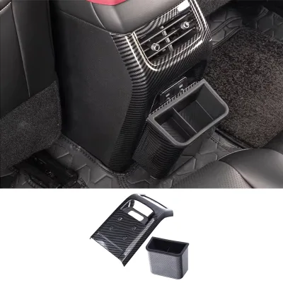 For 2025 GWM Tank 300 Gen.2 Integrated Air Vent Cup Holder & Storage Box with Rear Anti-Kick Protection