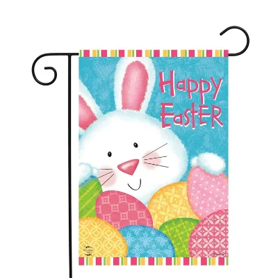 2022 Newest Double Sided Sublimation Printed Easter Garden Flag Seasonal Garden Flag