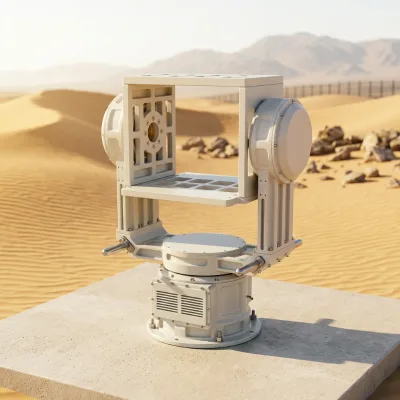 High Position Accuracy U Shaped Electro-Optical Turret, Open Architecture for AI Auto Tracking Payload Integration