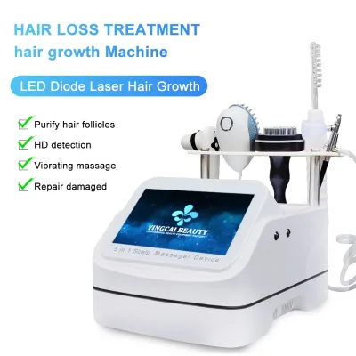 Wholesale Shampoo Brush Smart Therapy Hair Scalp Massager Head Massager Scalp Waterproof Electric Scalp Massage Brush Machine