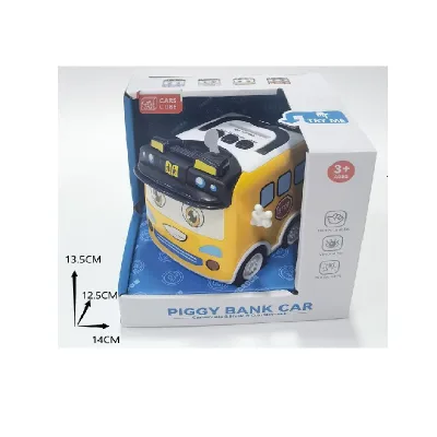 Chenghai Coin Saving Box Money Plastic Cute Friction Power Truck Car Money Coin Bank Toys Piggy Bank for Kids