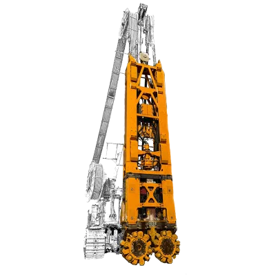 Deep Foundation Construction Machinery Trench Cutter with Reduction Gearing Box Hydromill