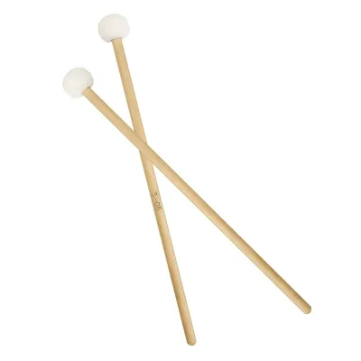Large Drum Stick Wood Long Handle Lightweight Drumsticks Drum Sticks for Beginner Percussion Accessories