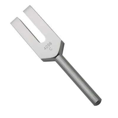 4096HZ Aluminum Alloy Tuning Fork Crystal Tuning Fork High-frequency Resonant Tuning Fork Enjoy Sound Purify the Soul
