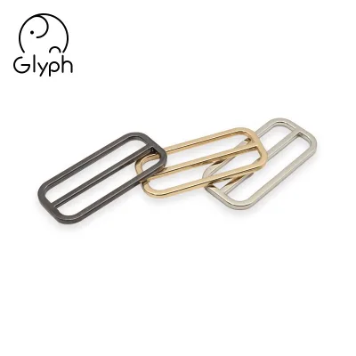 Wholesale Metal Hardware Slider Buckles Strap Buckles for Belt and Garment