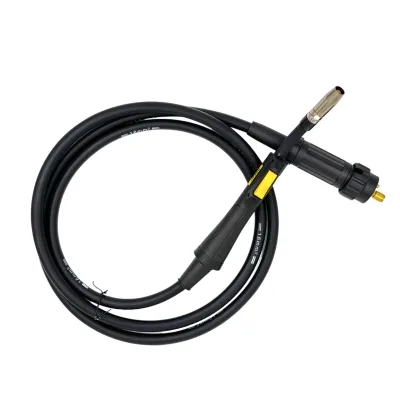 HafniumTech HFT-Q150 ESA Compatible 150A Industrial MIG Swan Neck Torch Portable Multifunctional 3.0/4.0/5.0 Meter Cooling 54V