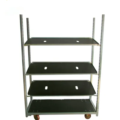 Heavy Duty Dutch Trolley Hand Cart for Flower Farm Transportation Metal Cart with Wheels