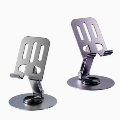 Universal Metal Live Mobile Phone Holder 360 Degree Rotating Adjustable Folding Lazy Tablet Desktop Mobile Phone Holder
