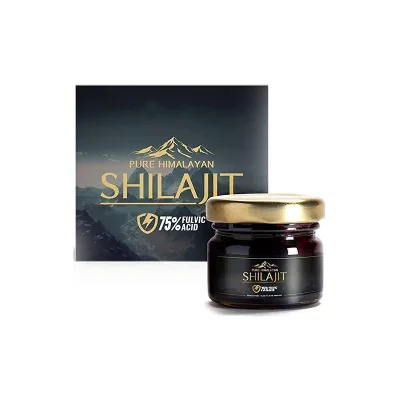 Premium Original Himalayan Shilajit Soft Resin 60% 75% Live Resin True Shilajit Low Moq Shilajit Resin Pure Himalyan