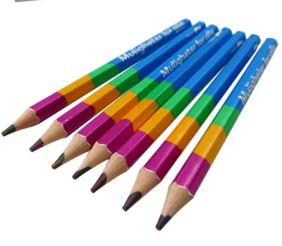 Customized Colored Pencils Multi Mixed Lead Color Pencil Hexagonal Colored Pencil with for Children