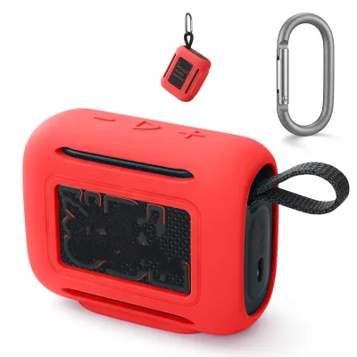Wholesale Custom Silicone Protective Case for JBL GO2 GO3 GO4 GO5 Portable Wireless Speaker Shockproof Cover Factory