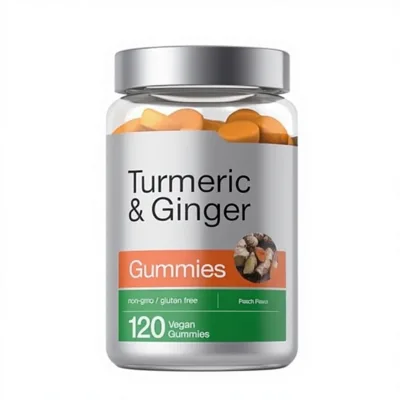 Private Joint and Mobility Support Supplement Turmeric and Ginger Gummies
