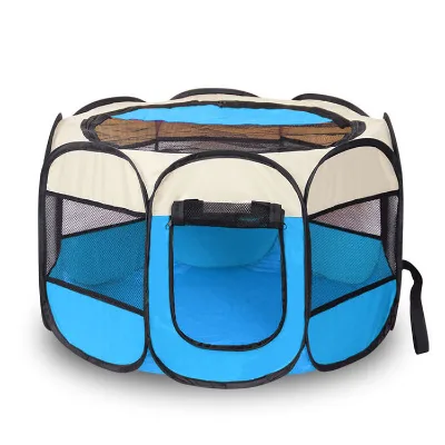 Manufacturer Direct Sales Collapsible Sun Protection Tent Puppy Bed With Canopy