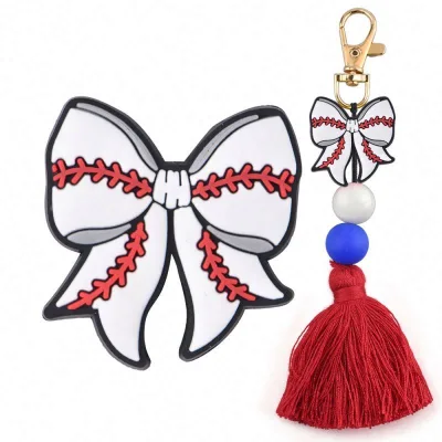 Wholesale Cute PVC Focal Beads for Pens Sport Pattern Bow and Flower for Custom Printed Pens