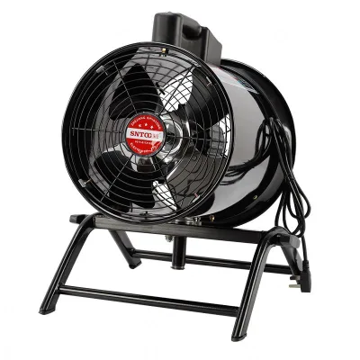 Three-Speed Axial Fan 220V Portable Exhaust Fan Air Extraction Industrial Dust Removal Ventilation Fan