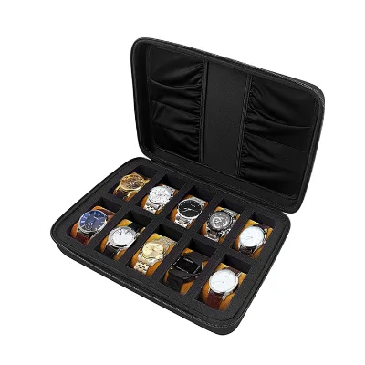 Factory Custom Hard 10 Slots Organizer EVA Watch Case