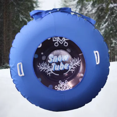 Huge Inner Tube Snow Pvc Inflatable Snow Tube,Inflatables Water Ski Tube Thriller Inflatable Towable Ski Sled