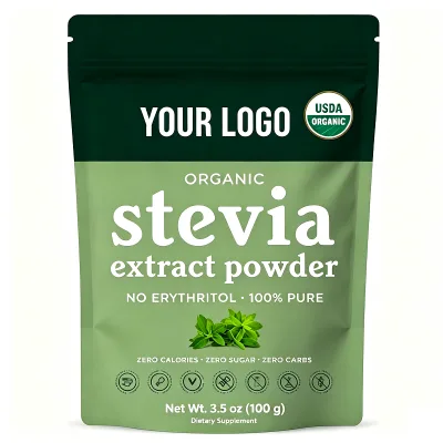 High Quality Stevia Powder Pure Natural Sugar Free Stevia Extract Powder for Baking