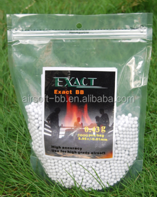 6mm 0.43g Bullet for air Soft Bullet Airgun