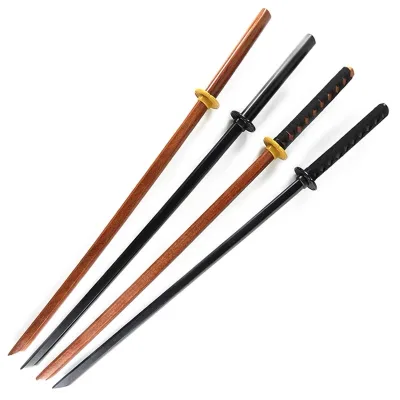 High-Density Strength Custom Logo Bamboo Sword for Martial Arts Training Taekwondo Jiu-Jitsu Judo BO AO Brand WS005 Model Custom
