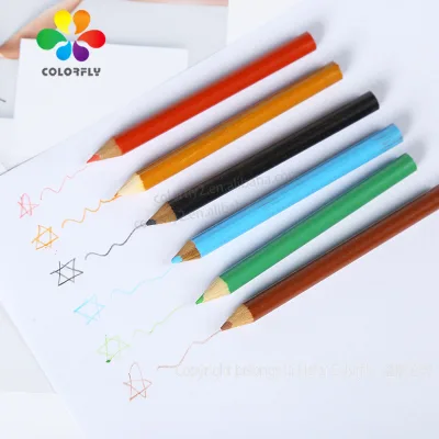 Hot Sale  Color Pencils Stationery Set 7 Inches 12 Color Pencil for Children