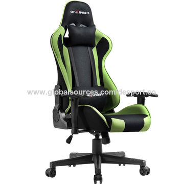 Super Quality 2D PU leather high-back racing gaming chair/Swivel Chair Adjustable 175°