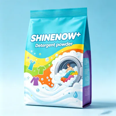 High Foam Good Quality Washing Powder Detergent/detergent Laundry Wholesale Cleaner White & Blue Powder
