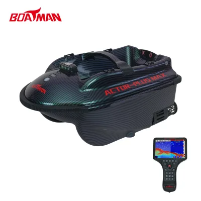 Boatman Actor Plus Max Chameleon Colorway RC Bait Boat GPS Auto Return Long Range Fishing Boat