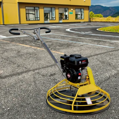 Concrete Power Trowel Machine Loading Concrete Trowel Miniature Remote Control Power Trowel