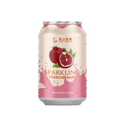 Hot Selling Soft Drink Carbonated Drinks 350ml Aluminum Can Fruit Flavor Soda Drink