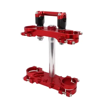 JFG CNC Alloy Motorcycle CRF450 CRF250 Aluminium Triple Clamp for Honda MX Steering for Motorcycles