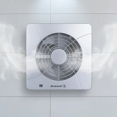 6 Inch Brushless DC Motor Window Mount Bathroom Kitchen Use Exhaust Fan