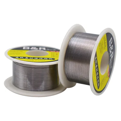 Sn63/Pb37 B&R HX-55 High Purity Solder Wire 0.6/0.8/1.0/Solder 183 45g/100g/200g/500g Solder Wire Solder Core
