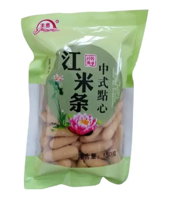 Fried Sweet Snack Sticky Rice Strips Traditional Chinese Snacks Unforgetable Taste 180g