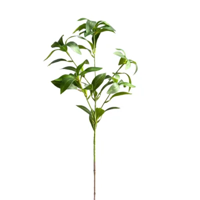 Imitation Green Plastic Plant Horse Drunken Wood Branch Trees UV Resistant Christmas Living Room Decoration with Single Handle