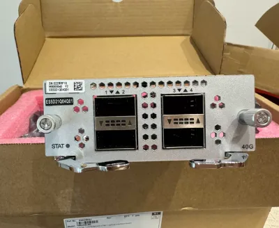 4 Port 40GE QSFP Plus Rear Expansion Module ES5D21Q04Q01 High Speed Network Interface Card Compatible With S5700 S6700 Series