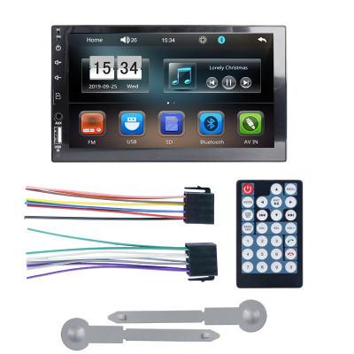 Factory 7 Inch Support Fm Function Car Radio Lcd Clock Charging Mp5 Monitor Mp5 Car Play Auto Car Radio Multimedia Video Player