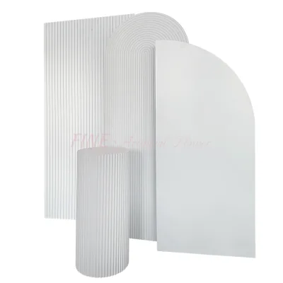 3D PVC Plastic Wall Board for Wedding Decoration Flower Wall Arch Background Detachable New Arrival Elegant Modern