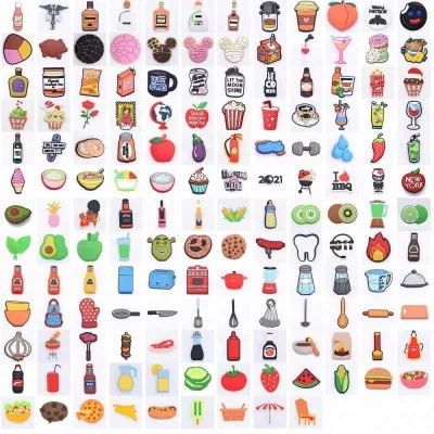 Mexican Clog Charms Wholesale New Design Custom Clogs Shoes Accessories Shoe Charms Clogs PVC Charms