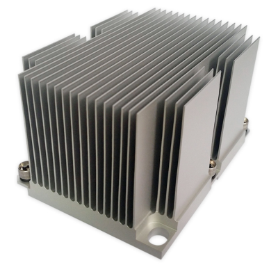 vapor Chamber Heatsink Server Heatsink CPU Cooler  Extrusion Aluminum 2U Heat Sink Export