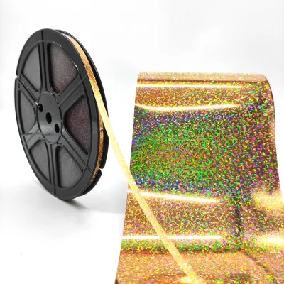 Hot Fix Sequins Bling Bling for Garment T-shirt Shoes logo Decorate 2mm 3mm 4mm 5mm 6mm Size Color H116 Dark Gold