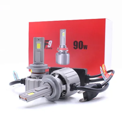 F5 F9 H4 LED Headlight Bulb 180W 20000 Lumens 6000K White Motorcycle Car Headlamp with External Driver