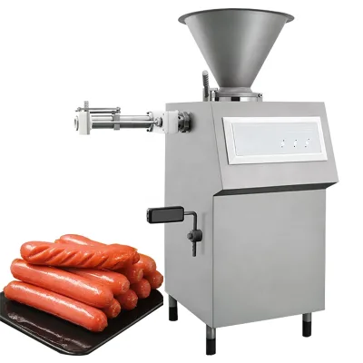 Large Automatic Pneumatic Manual Dual-purpose Quantitative Enema Kink Machine Meat Sausage Salami Enema Knotting Machine