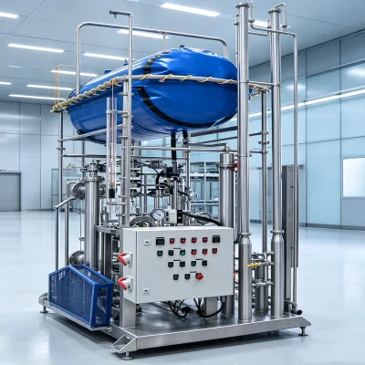 Unattended Operation Carbon Dioxide Producing Machine 99-99.999% Drikold Gas CO2 Production Equipment with Transport Tank