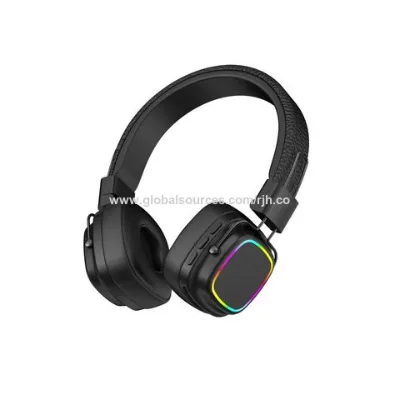 Classical Bluetooth headphones with lighting