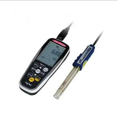 TOA-DKK HM40 Portable pH Meter HM40P-1-1CB0 pH Electrode Probe with GST-2739C 1m Cable Assembly