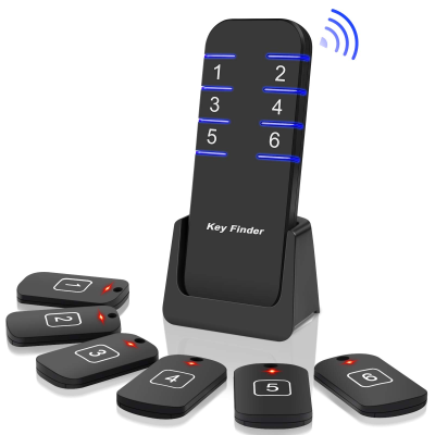Customization 133ft Working Range Wireless RF Item Finder Antilost Key Finder